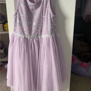 Cat & Jack Lilac Sequin Dance Dress